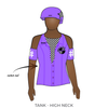 El Paso Roller Derby Crash Test Dollies: Uniform Jersey (Purple)