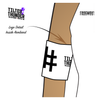 Tilted Thunder Roller Derby: Reversible Armbands