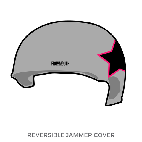 Denver Roller Derby Shotgun Betties: Jammer Helmet Cover (Grey)