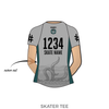 Shoreline Roller Derby Kraken Skulls: Uniform Jersey (Gray)