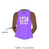 El Paso Roller Derby Crash Test Dollies: Uniform Jersey (Purple)