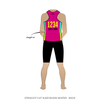 Tragic City Rollers Hot Mess Monsters: Uniform Jersey (Pink)