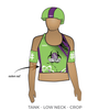 Chemical City Derby Girls: Uniform Jersey (Green)