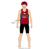 Medcity Roller Derby: Uniform Jersey (Red)