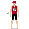 Arizona Derby Dames Bombshells: Uniform Jersey (Red)