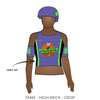 Kansas City Roller Warriors Midtown Misfits: Uniform Jersey (Purple)