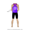 Tilted Thunder Roller Derby A Team: Uniform Jersey (Purple)