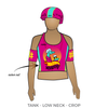 Tragic City Rollers Hot Mess Monsters: Uniform Jersey (Pink)