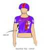 Tilted Thunder Roller Derby A Team: Uniform Jersey (Purple)