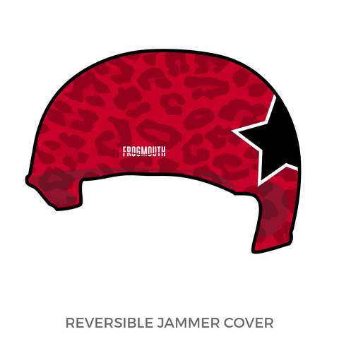 Arizona Derby Dames Bombshells: Jammer Helmet Cover (Red)