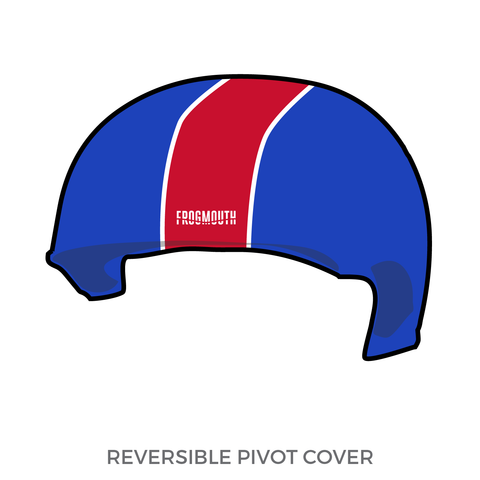 Detroit Roller Derby Detroit Pistoffs: Pivot Helmet Cover (Blue)