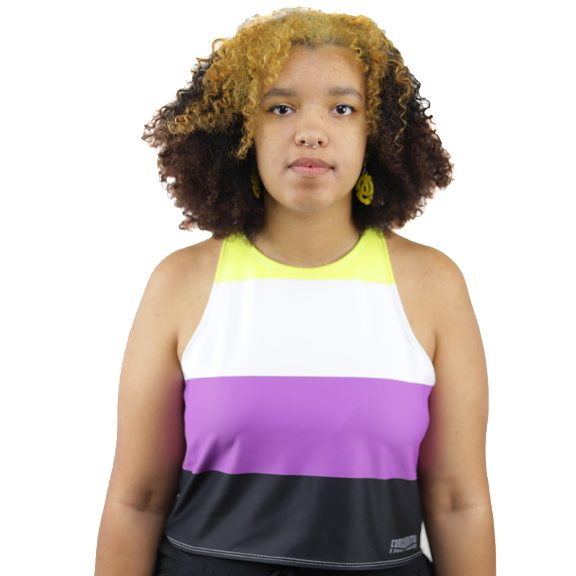 Pride Flags Relaxed Fit Crop – Frogmouth