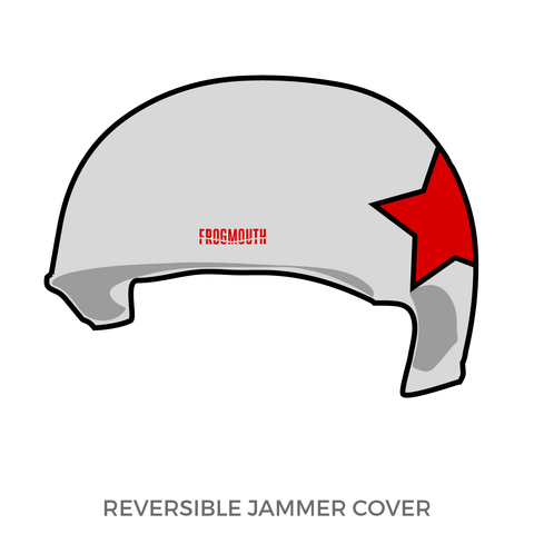 Kansas City Roller Warriors: Jammer Helmet Cover (Gray)
