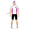 Mildura Roller Derby League The Mad Hitters: Uniform Jersey (White)