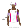 Mildura Roller Derby League The Mad Hitters: Uniform Jersey (White)