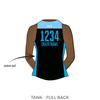 NOVA Roller Derby: Reversible Uniform Jersey (BlueR/BlackR)