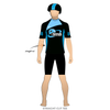 NOVA Roller Derby: Reversible Uniform Jersey (BlueR/BlackR)