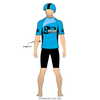 NOVA Roller Derby: Reversible Uniform Jersey (BlueR/BlackR)