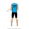 NOVA Roller Derby: Reversible Uniform Jersey (BlueR/BlackR)