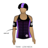 Night Mares Roller Derby: Reversible Uniform Jersey (BlackR/PurpleR)