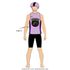 Relentless Roller Derby: Uniform Jersey (Purple)