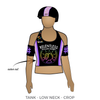 Relentless Roller Derby: Uniform Jersey (Black)