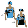 NOVA Roller Derby: Reversible Uniform Jersey (BlueR/BlackR)