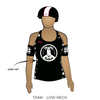 Rat City Roller Derby Throttle Rockets: Uniform Jersey (Black)