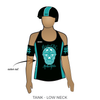 Border City Roller Girls: Reversible Uniform Jersey (BlackR/TealR)