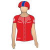 TXRD Rhinestone Cowgirls: 2016 Uniform Jersey (Red with Gingham)